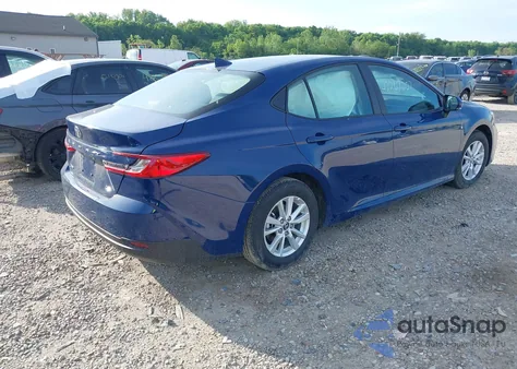 2025 Toyota Camry Le из США, поврежденный, VIN 4T1DAACK7SU154360